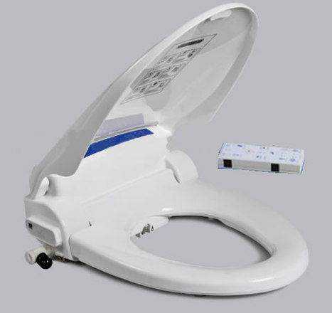 KAI-WC24E: Elongated Style Bidet Toilet Seat with remote control