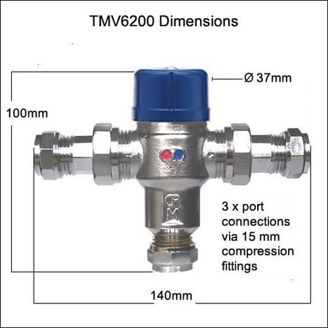TMV6200: Thermostatic Mixing Valve by Pegler YorkshIre