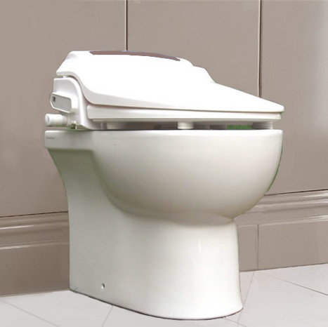 KAI-BTW01R Combination toilet and bidet seat