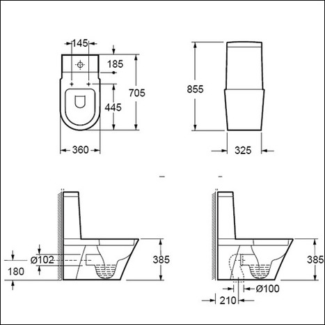 AS-CCP750R Shower Toilet