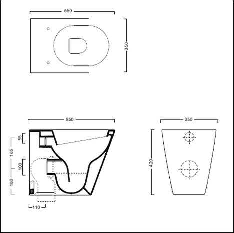 ZER-7035: Washing Toilet with remote control