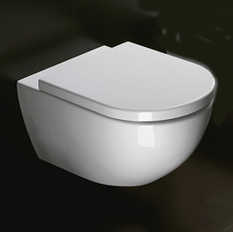 AS-SFE-550: Wall hung toilet bowl