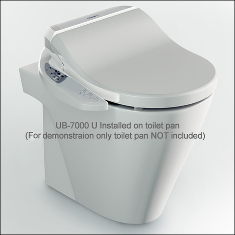 UB-7000-Round Style: Bidet Toilet Washlet