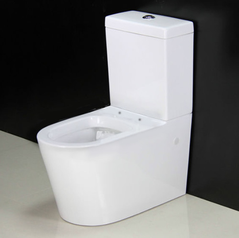 BTP-I4CCPO: White Close Coupled Toilet