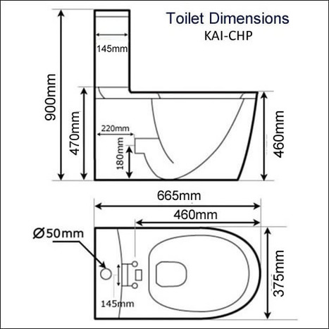KAI-CHP: Comfort Height Close Coupled Toilet