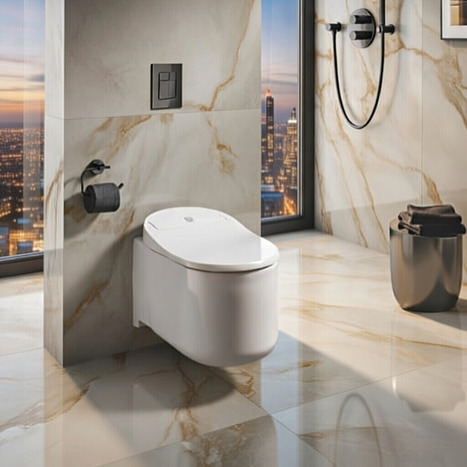 Grohe Sensia Arena Wall Hung Shower Toilet