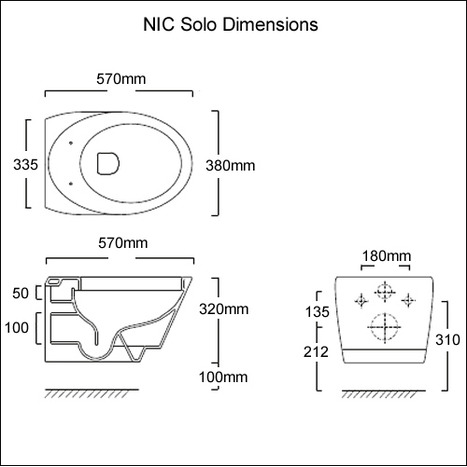 NIC7000: Electronic Toilet and Bidet