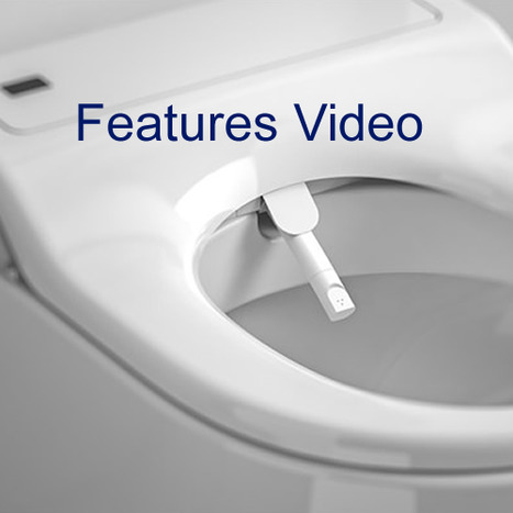 Roca Inspira In-Wash® - Close Coupled Smart Bidet Toilet