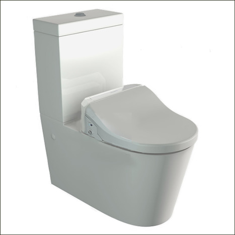 CCP-7035-CH: Extra High Comfort Height Bidet Shower Toilets