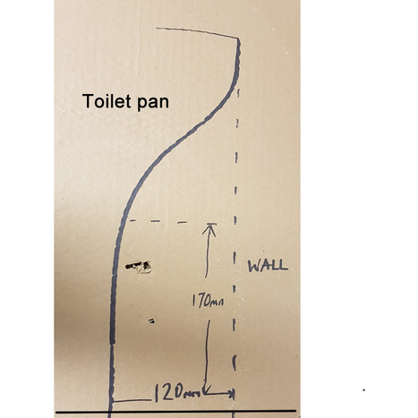 CCP-7035-CA Back to wall bidet toilet open back