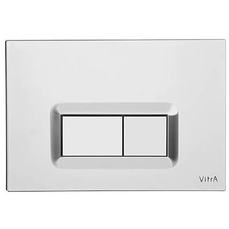 Vitra Loop R Mechanical Dual Flush Control - Chrome