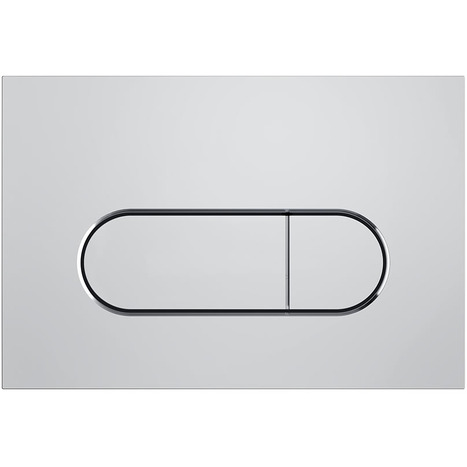 Vitra Concealed Cistern WC Frame for wall hung Toilets with Loop Round push button dual flush plate