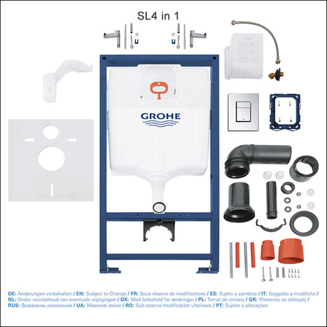 Grohe 38827000 Rapid SL 1.13 Cosmo Fresh 4 in1