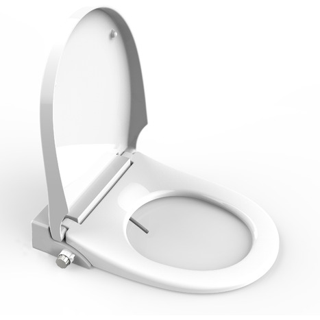 Extended Height Non-Electric Bidet Toilet