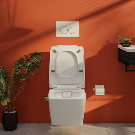 Vitra M-Line Aquacare Non Electric Wall Hung Turkish Style Bidet Toilet