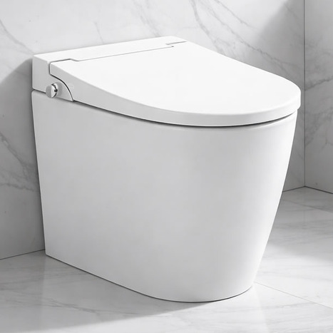 Floor Standing Back to Wall Non-Electric Turkish style Bidet Toilet