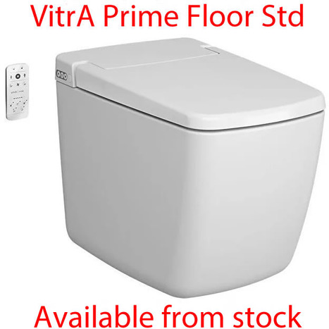 Vitra V-Care Prime Rim-Ex Smart Floor Standing Bidet Shower toilet