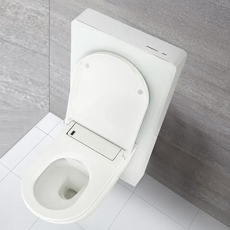 TMW-7035: Touchless Flush Monolith Wall Hung Smart Japanese Shower Toilet