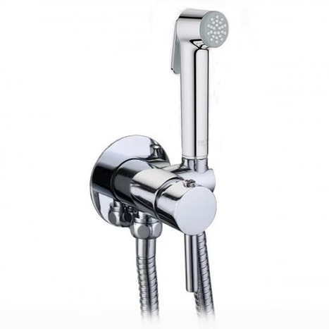 KIT6246: Hot and Cold Monobloc Shower Kit with Grohe Tempesta trigger spray