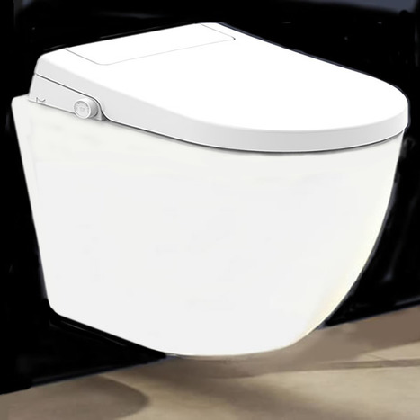 WHR-6500 Wall hung smart wash and dry bidet toilet