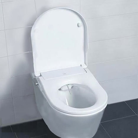 Wall Hung Non-Electric Bidet Toilet