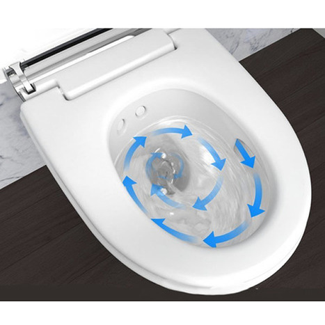 Geberit AquaClean Mera Classic Rimless Wall Hung Shower Toilet - White