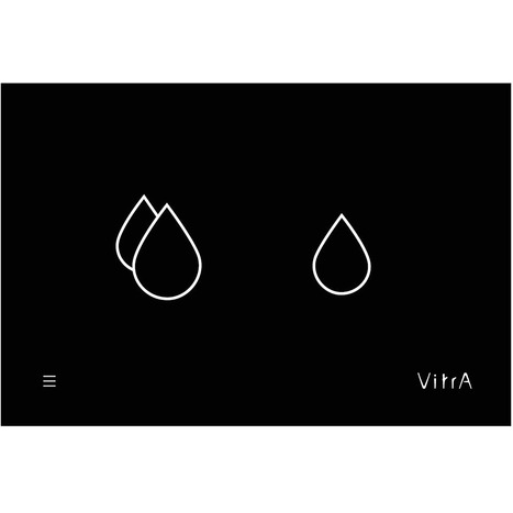 Vitra Concealed Cistern & Smart Panel bundle for floor standing BTW toilets
