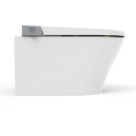 AS-8000-WH: Smart Wall Hung Bidet Shower Toilet
