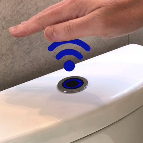 Touchless Dual Flush System for Close Coupled Toilets