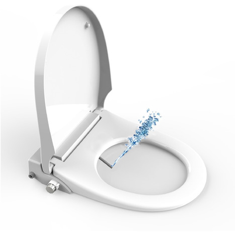 NE-2000-SE: Non-Electric water powered Bidet Seat