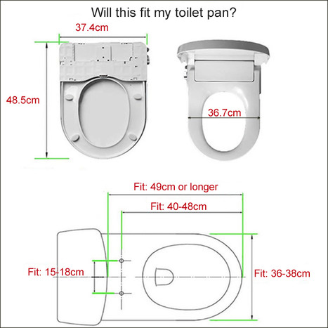 NE-2000-SE: Non-Electric water powered Bidet Seat