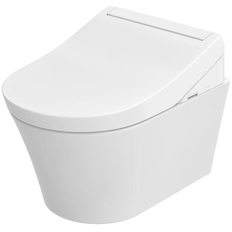 Toto RG wall-hung rimless pan and washlet