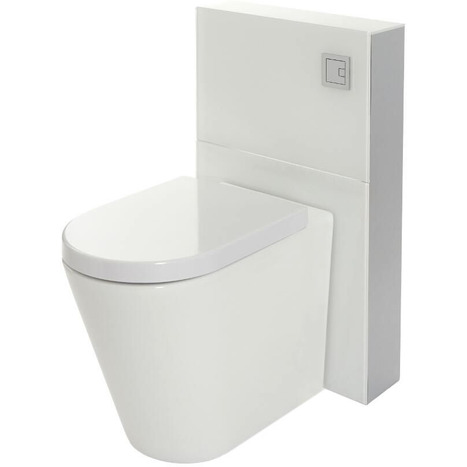 GMF-7235: Japanese Shower Toilet with reduced height monolith cistern cabinet