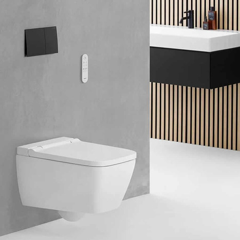 Geberit AquaClean Sela Square Shower Toilet Set
