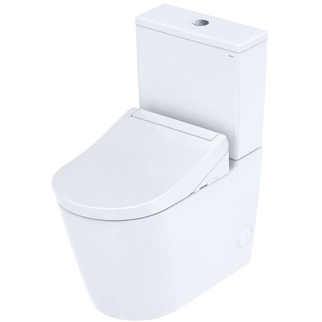 Complete set: Toto RG Lite Close Coupled Rimless Smart Toilet Washlet