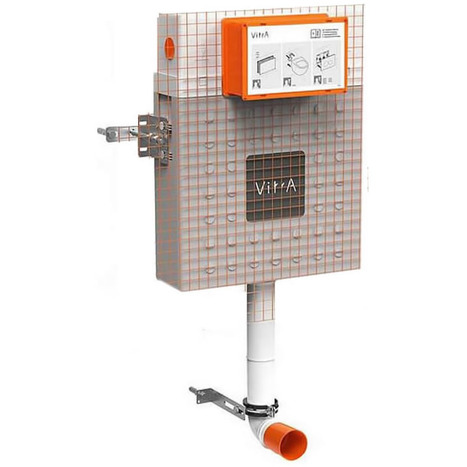 Complete bundle set: Aqua-Sigma floor standing bidet toilet with concealed cistern: AS-1400F-BUN