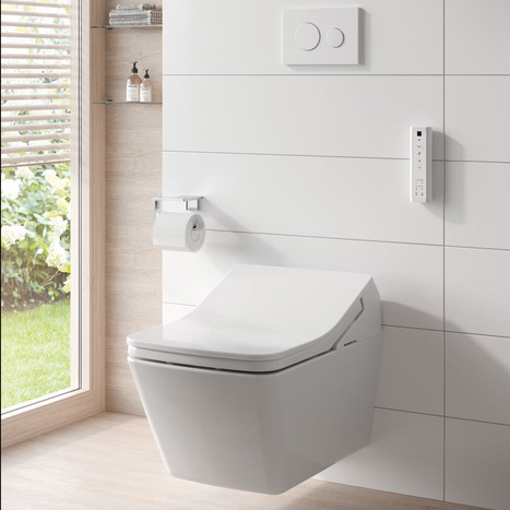TOTO SX EWATER+ rimless wall-hung washlet