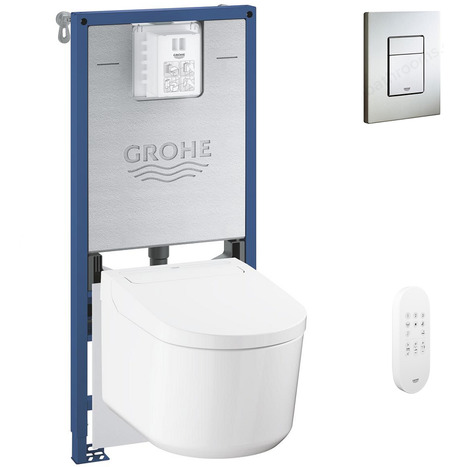Complete bundle set: Grohe Sensia Pro shower toilet