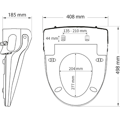 Bio Bidet Supreme BB 1000 Smart Bidet Toilet Seat