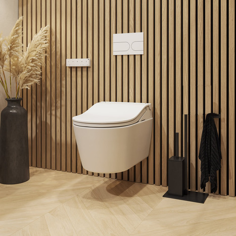 TOTO Matt White RW Washlet: Complete Set.