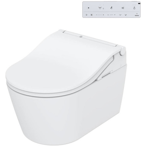 TOTO Matt White RW Washlet: Complete Set.