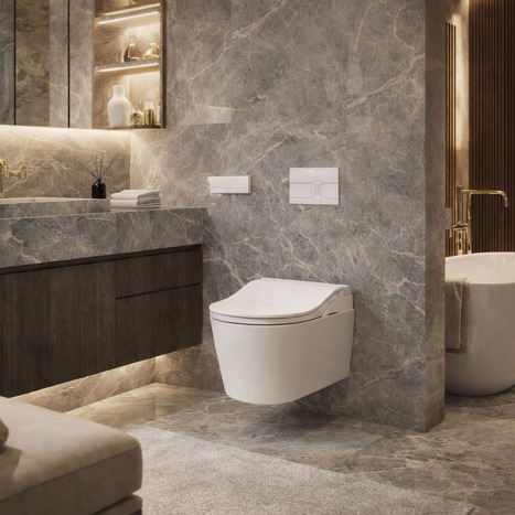 TOTO Matt White RW Washlet: Complete Set.