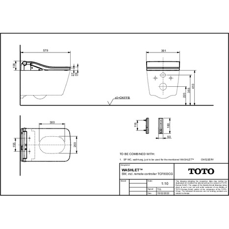 TOTO WASHLET® SW: Perfection in hygiene and design