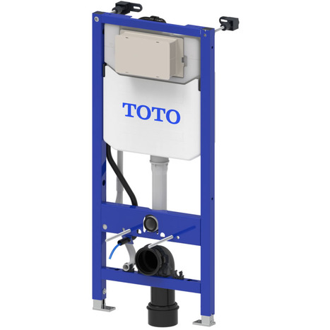 Complete set: Toto RW Washlet + Toto wall frame with Manual Flush + Dual Flush Plate and connection kit