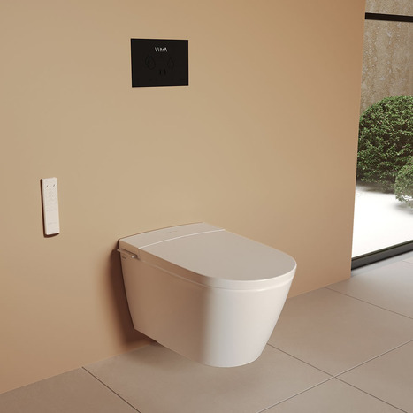 Vitra V-care 3 Prime Wall Hung Smart Shower Toilet
