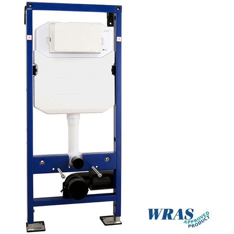 Complete Set: TOTO GP Wall-Hung WC with Seat, Concealed Wall Frame and Dual Flush Plate
