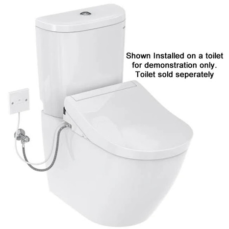 TOTO RG Lite Washlet Seat with Side Connections: TCF34120GGB