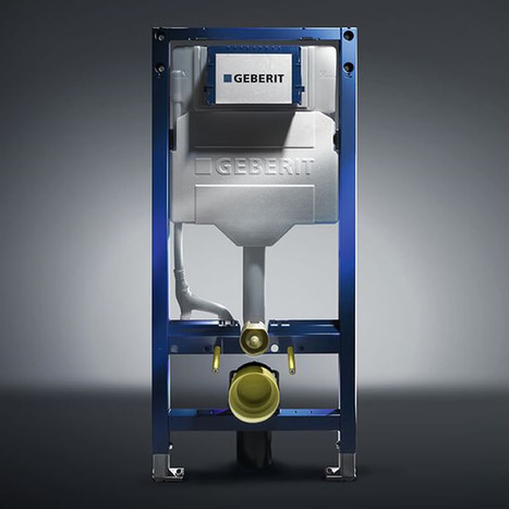 Complete set: Geberit AquaClean Mera Comfort Shower Toilet  + Wall frame. Air Purtfication + Flush Plate and connections