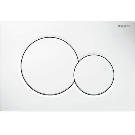 Complete set: Geberit AquaClean Mera Comfort Shower Toilet  + Wall frame. Air Purtfication + Flush Plate and connections