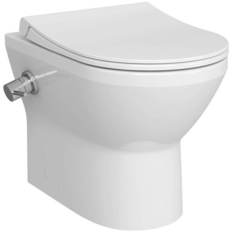 VitrA Aquacare Integra Rimless Floor Standing Back to Wall Smart Bidet Shower Toilet